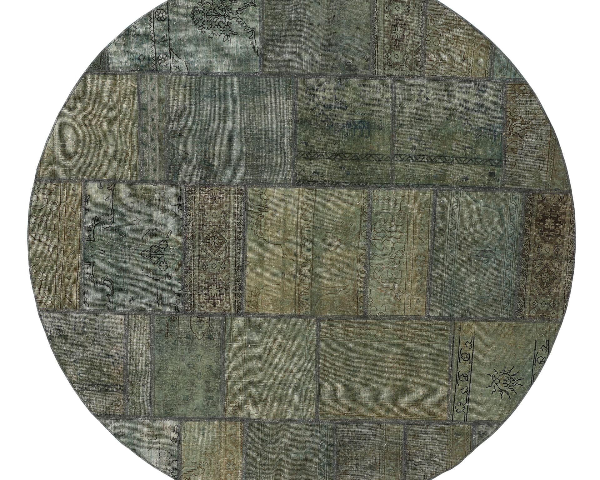 Vintage Patchwork orientalisk matta 250 x 250 cm