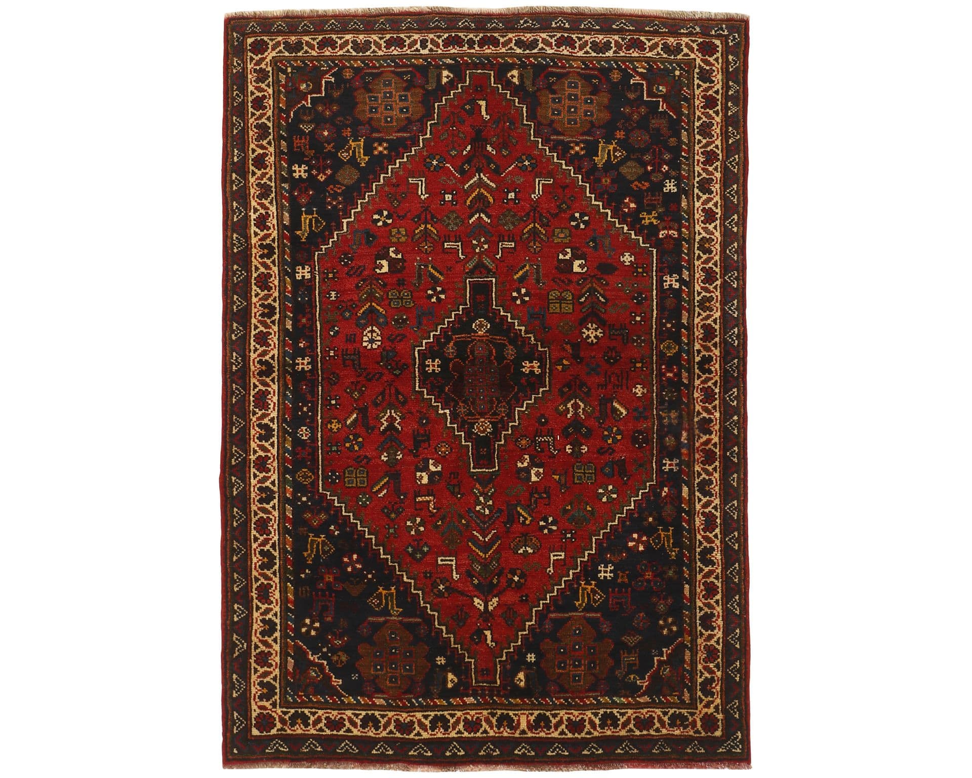 Shiraz orientalisk matta 128 x 186 cm