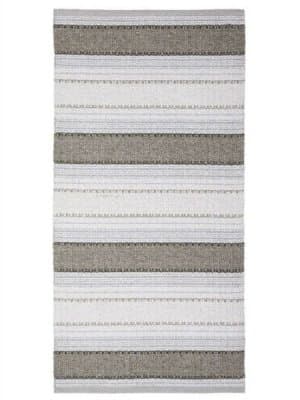 Plast- och garnmattor - Horredsmattan Anna Mix (grafit) (Storlek: 70 x 260 cm)