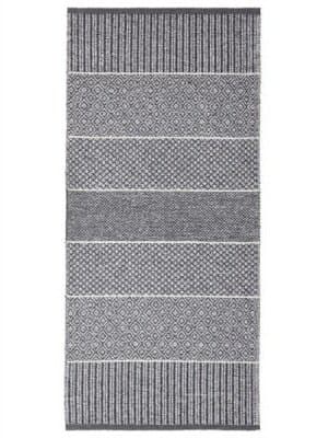 Plast- och garnmattor - Horredsmattan Alice Mix (grå) (Storlek: 70 x 100 cm)