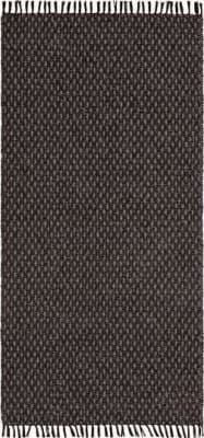 Plast- och garnmattor - Horredsmattan Julie Mix (svart) (Storlek: 70 x 250 cm)
