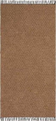 Plast- och garnmattor - Horredsmattan Julie Mix (ljusbrun) (Storlek: 70 x 250 cm)