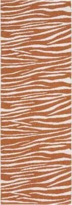 Plastmattor - Horredsmattan Zebra (rost) (Storlek: 200 x 280 cm)