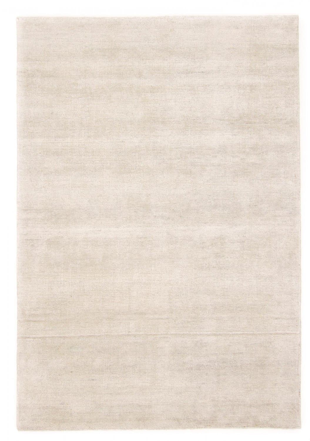Matta i Bamboo silk - Faliraki (ljusgrå) (Storlek: 200 x 300 cm)