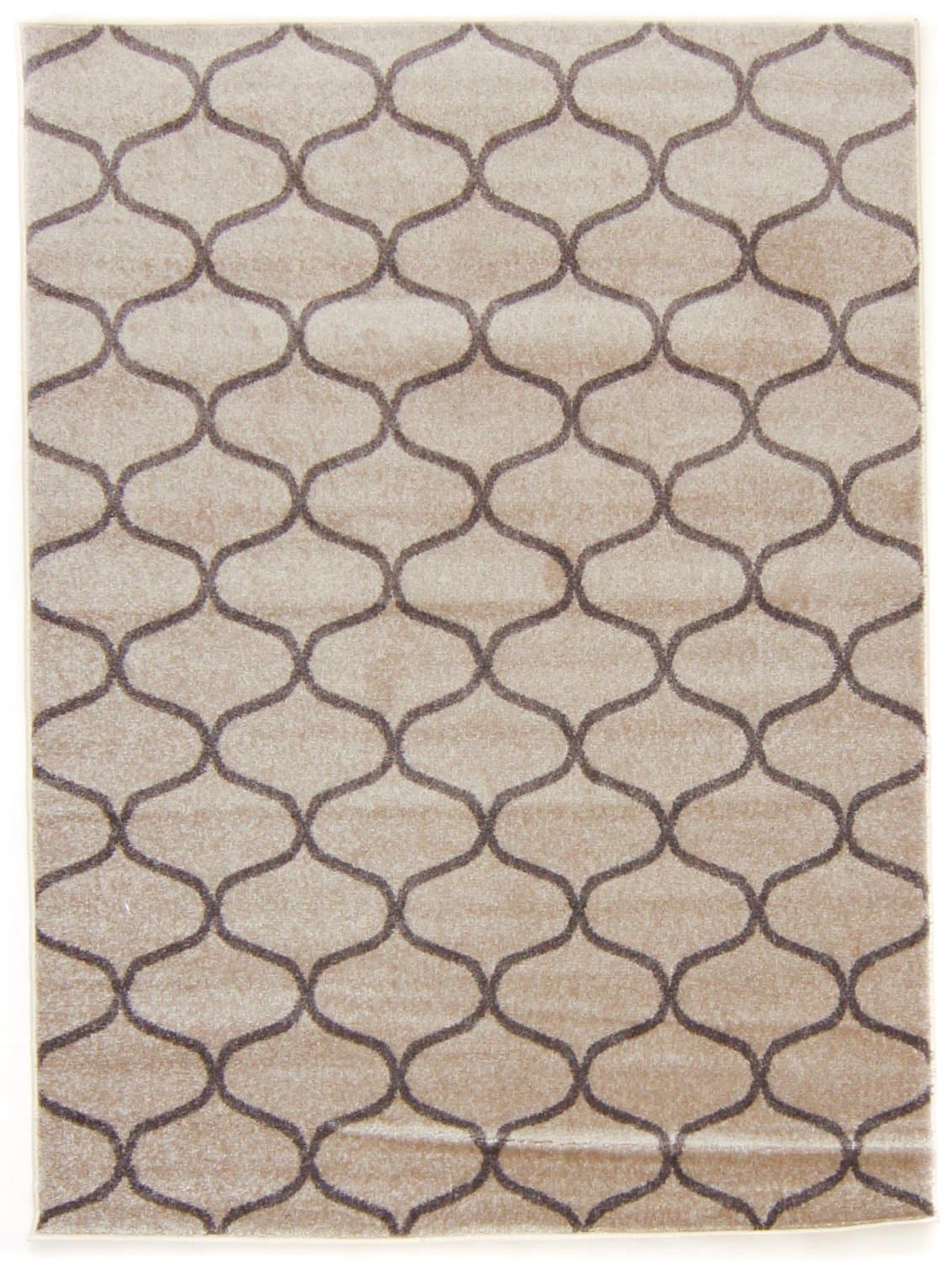 Wiltonmatta - Fabia (beige) (Storlek: 190 x 270 cm)