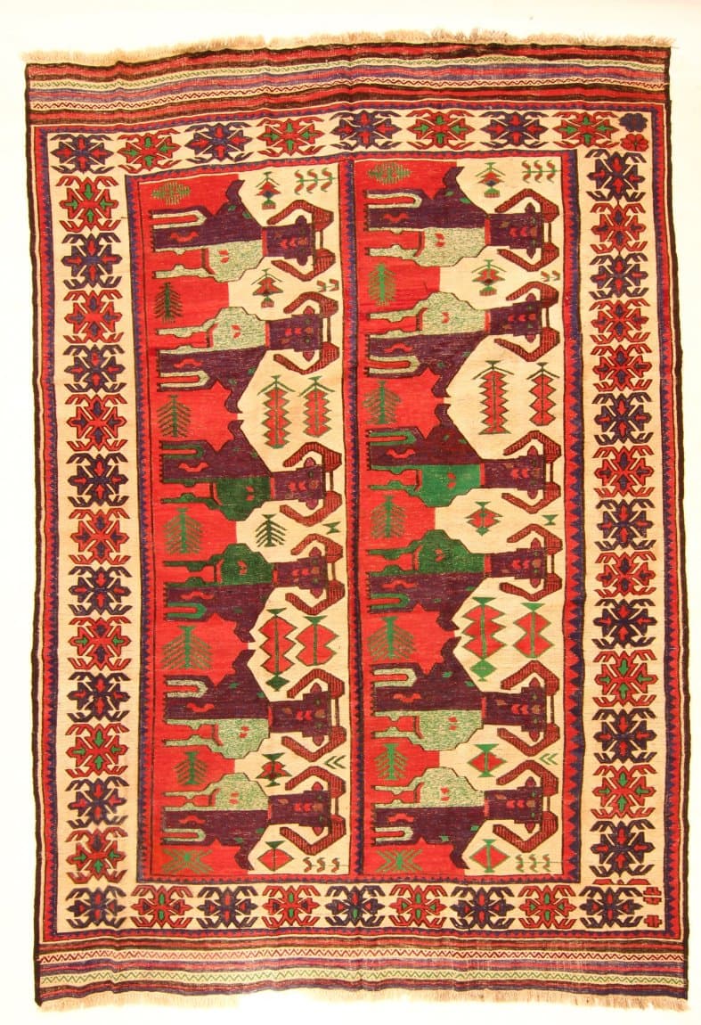 Orientalisk kelimmatta 289 x 200 cm