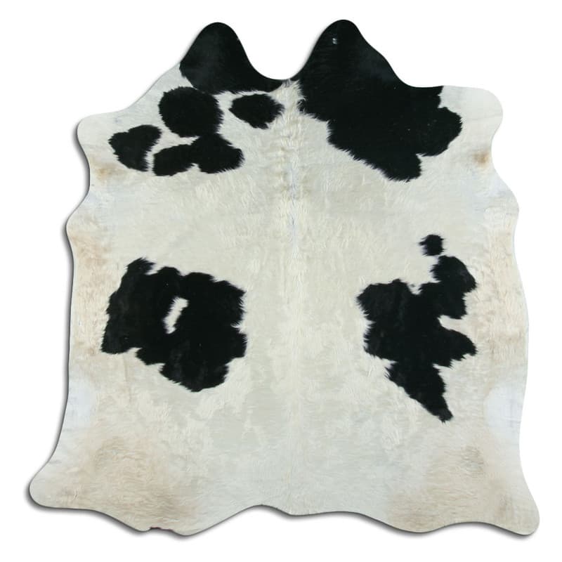 Kohud - Svart/vit 1035 (Storlek: 210 x 200 cm)
