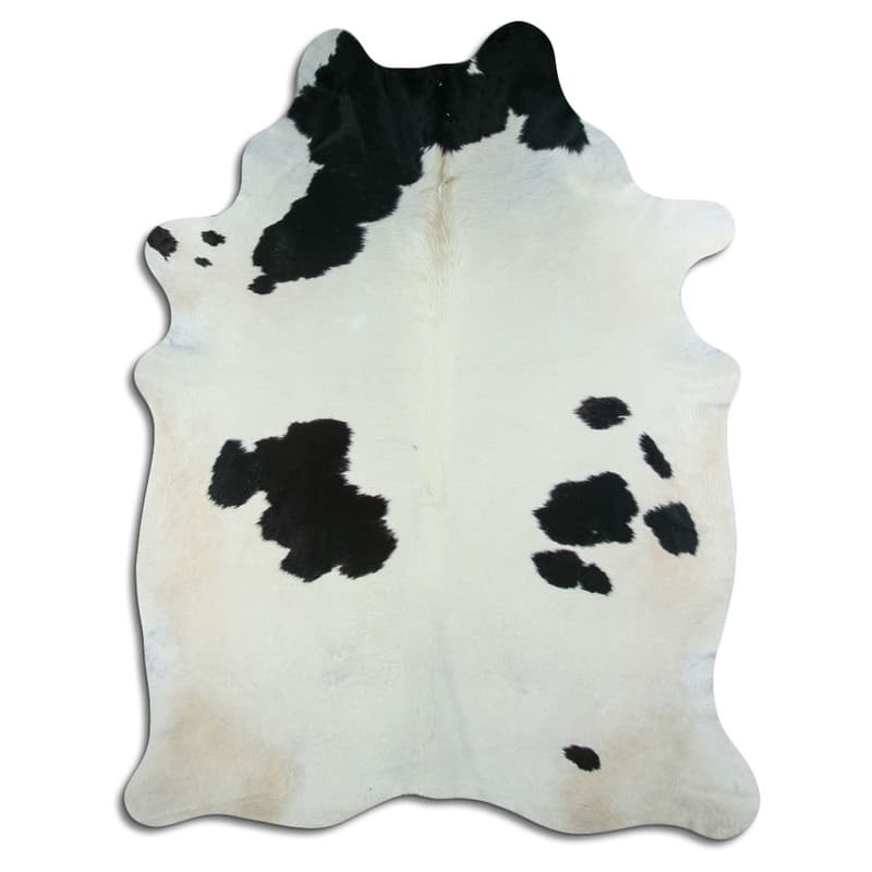Kohud - Svart/vit 1041 (Storlek: 240 x 180 cm)