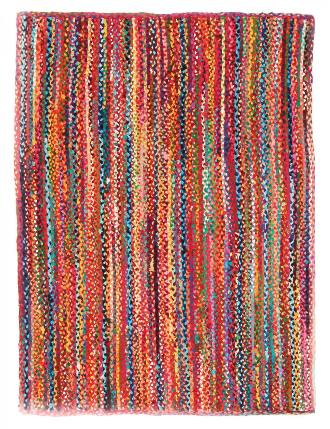 Trasmatta - Flätan (multi) (Storlek: 70 x 300 cm)