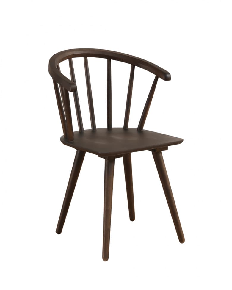 Stol - Astrid (brun) - 2 st (Storlek: Standard)