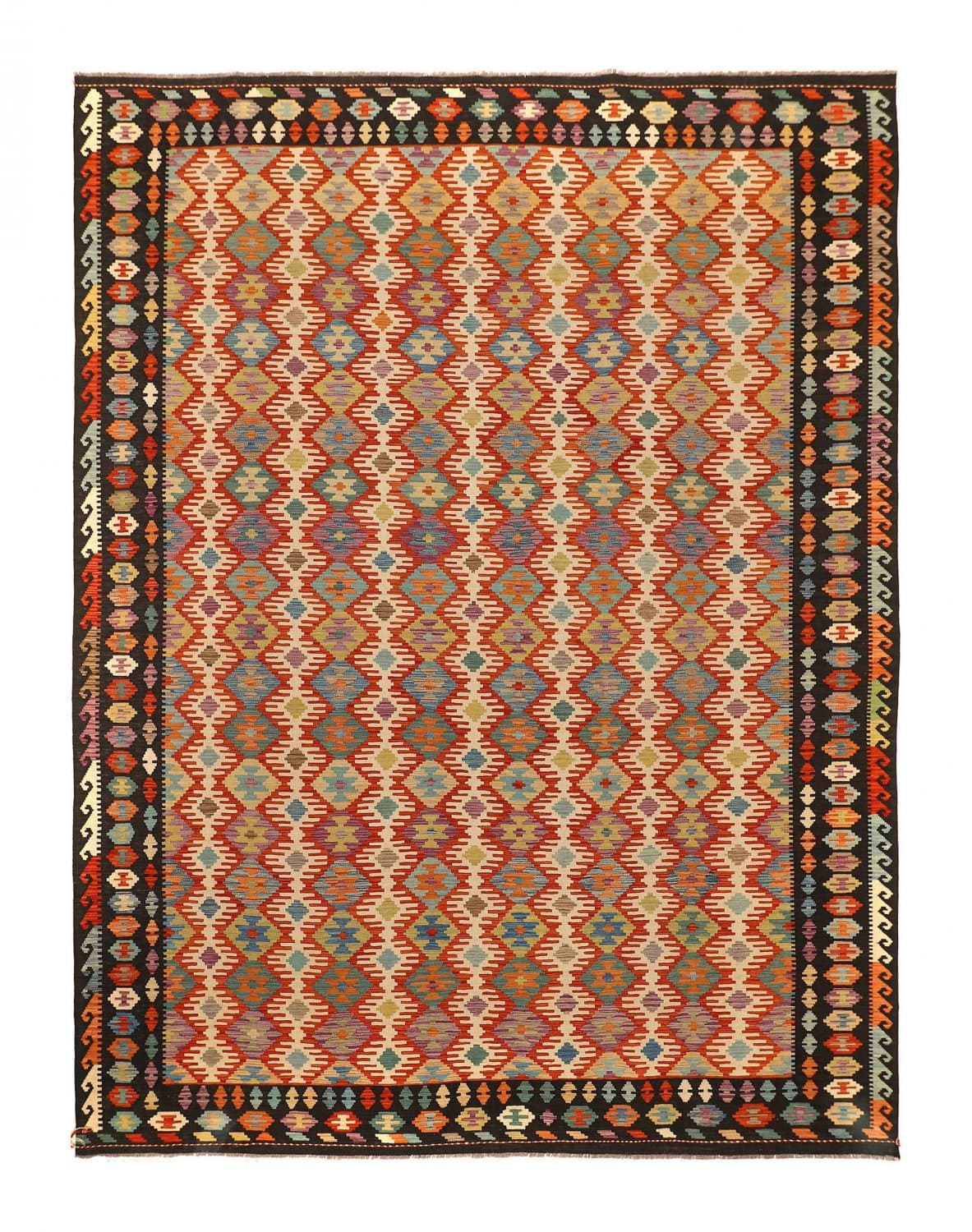 Orientalisk kelimmatta 391 x 302 cm (Storlek: 391 x 302 cm)