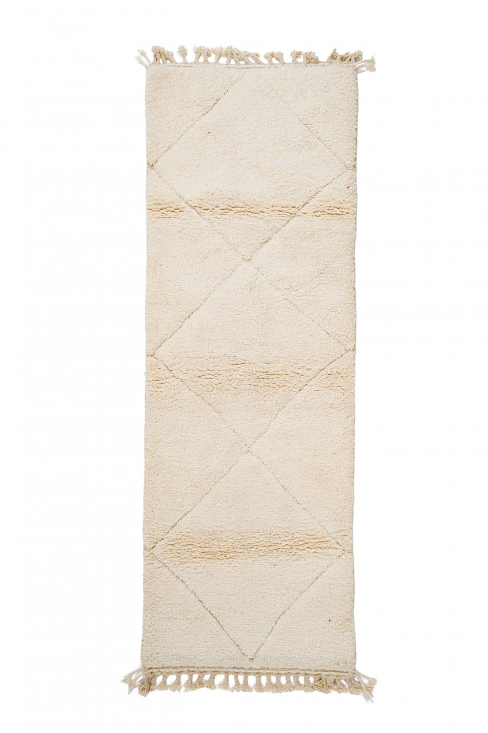 Kelimmatta Marockansk Beni Ourain 295 x 85 cm (Storlek: 295 x 85 cm)