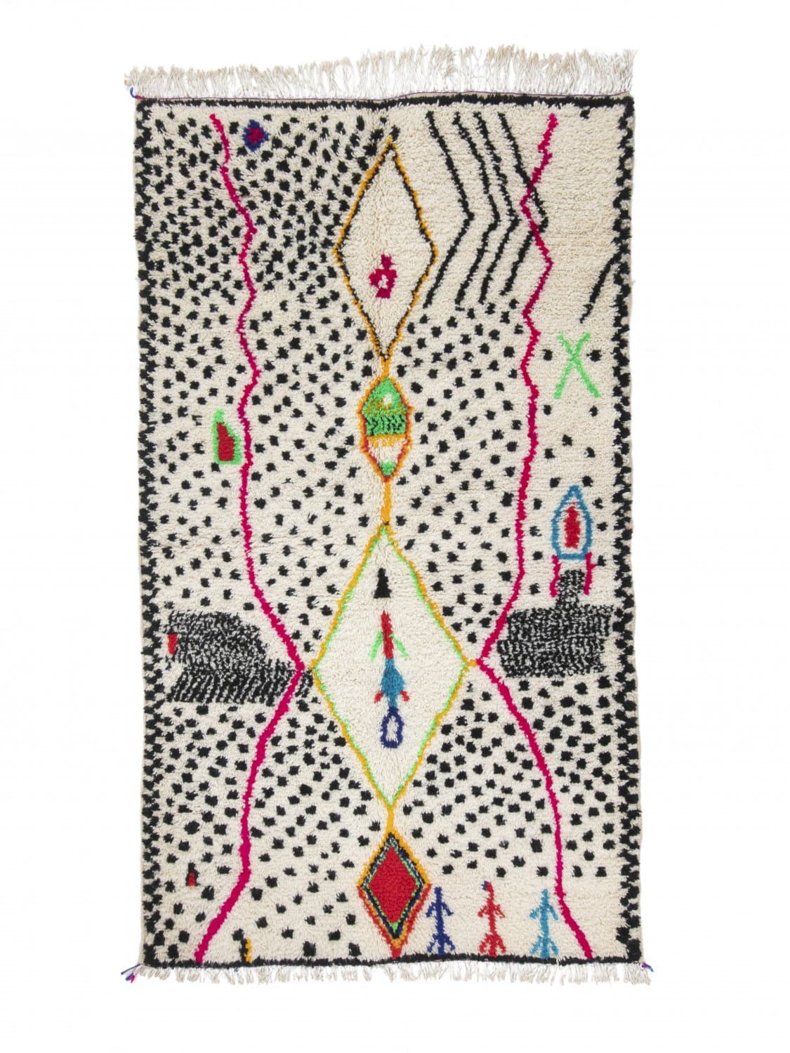 Kelimmatta Marockansk Azilal 250 x 140 cm (Storlek: 250 x 140 cm)