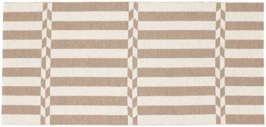 Plastmattor - Horredsmattan Arrow (beige) (Storlek: 200 x 200 cm)