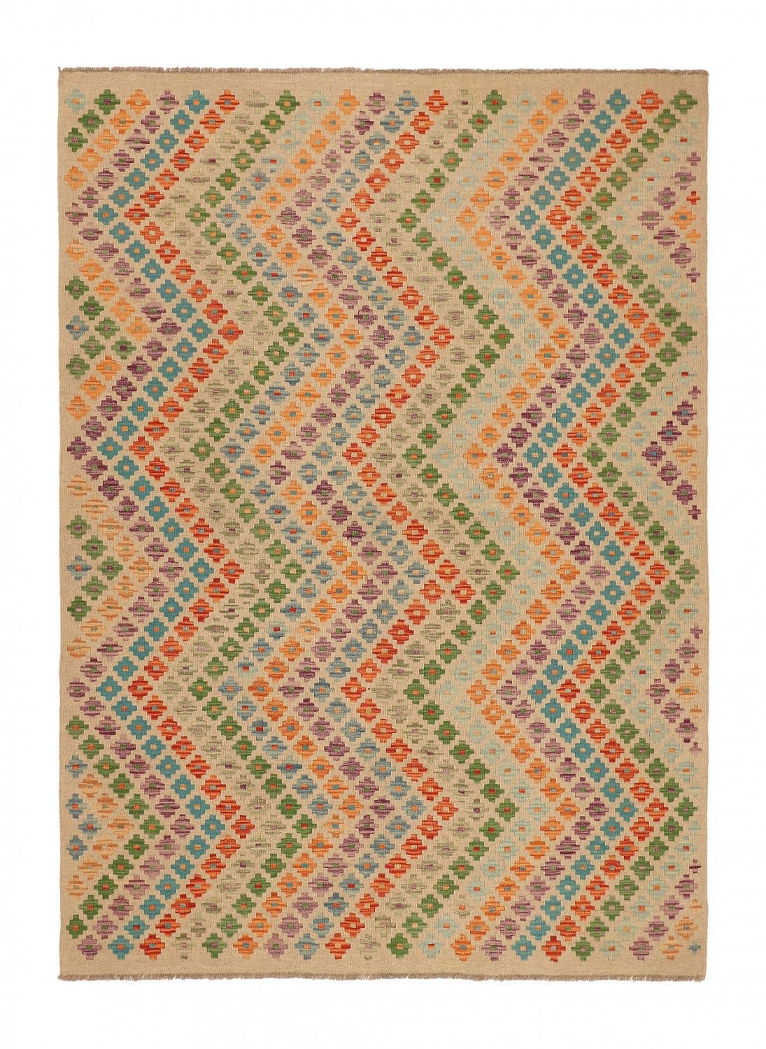 Orientalisk kelimmatta 252 x 180 cm (Storlek: 252 x 180 cm)