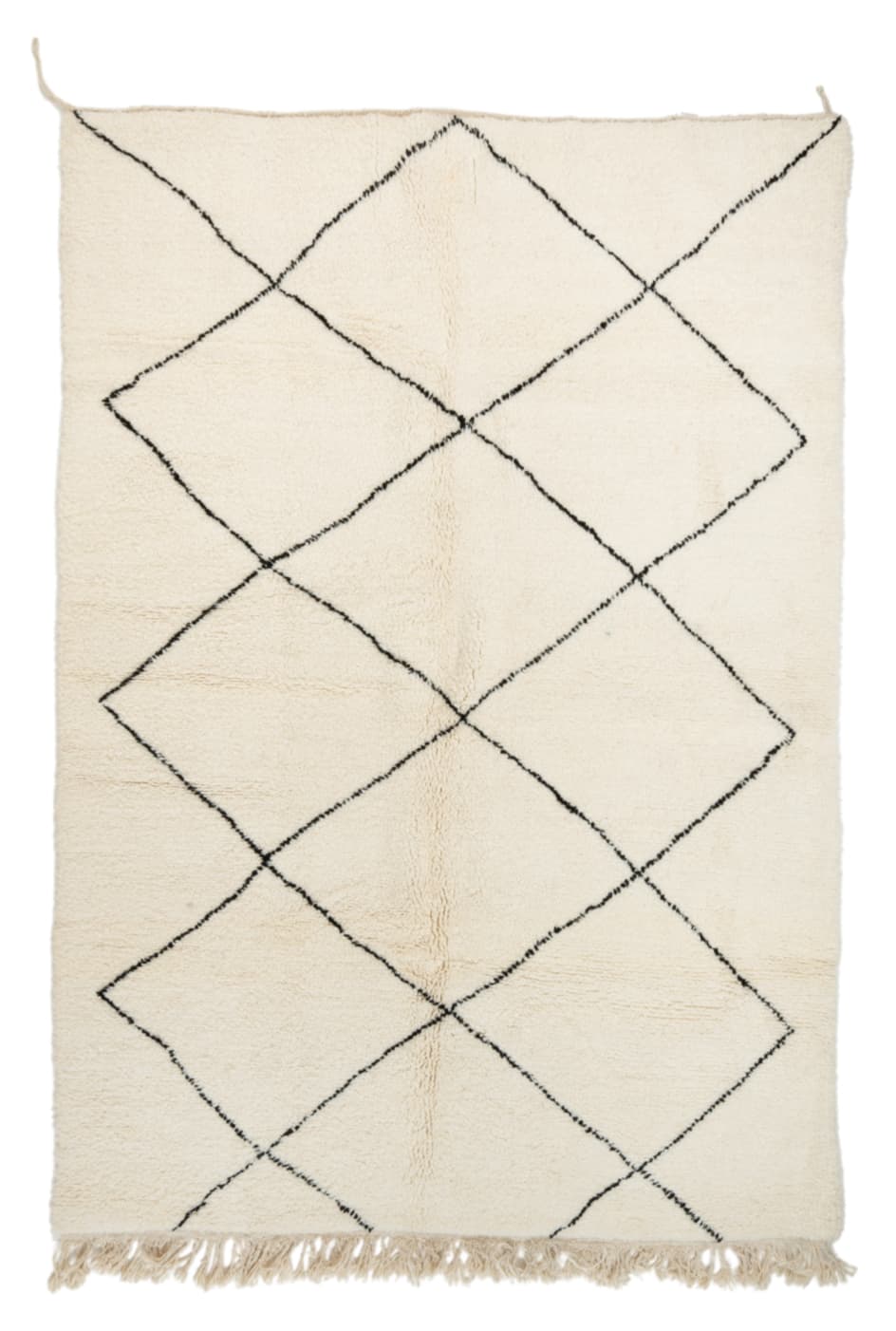 Kelimmatta Marockansk Beni Ourain 205 x 305 cm (Storlek: 205 x 305 cm)