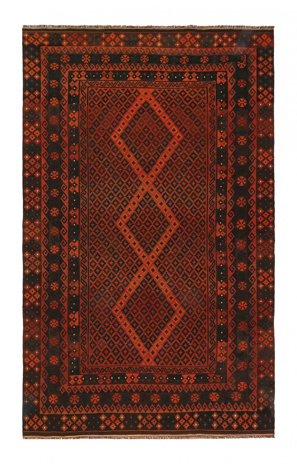 Orientalisk kelimmatta 389 x 240 cm (Storlek: 389 x 240 cm)