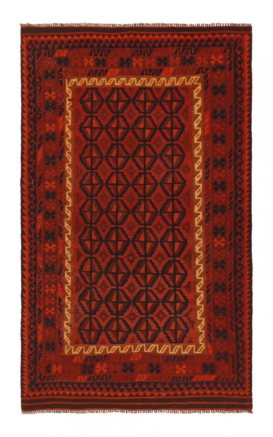 Orientalisk kelimmatta 302 x 183 cm (Storlek: 302 x 183 cm)