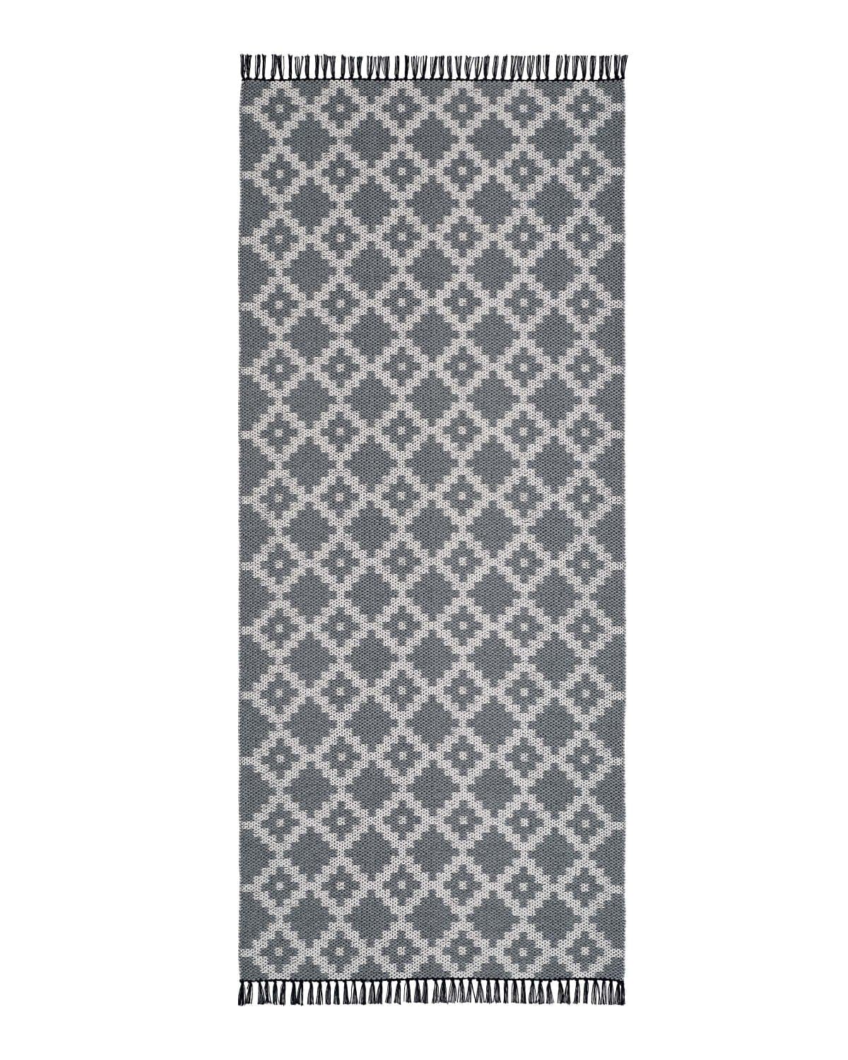 Plastmattor - Horredsmattan Leia (grå) (Storlek: 170 x 250 cm)