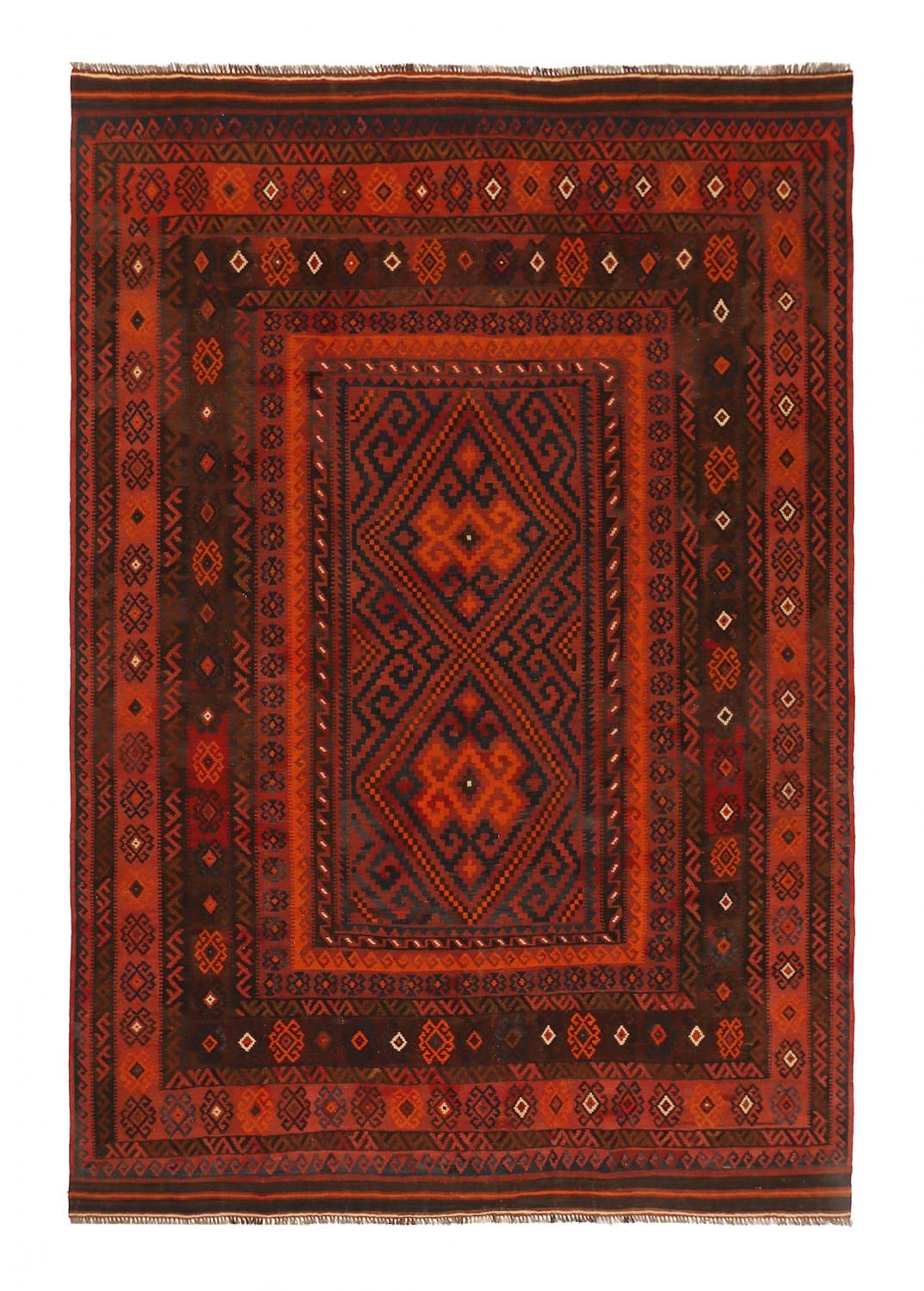 Orientalisk kelimmatta 377 x 260 cm (Storlek: 377 x 260 cm)