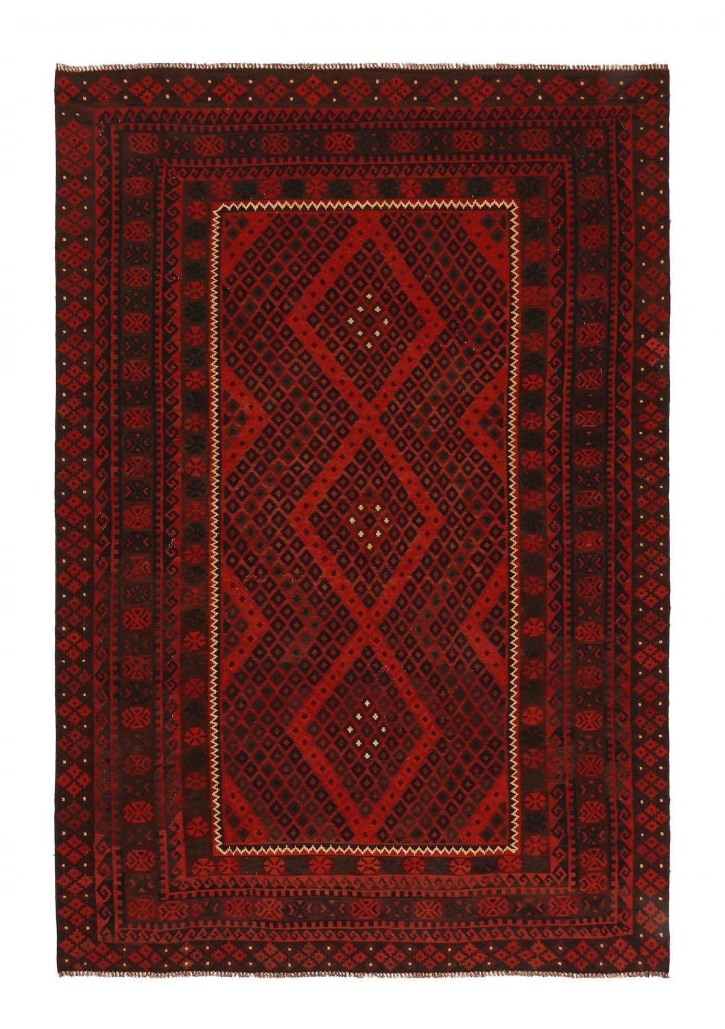 Orientalisk kelimmatta 393 x 264 cm (Storlek: 393 x 264 cm)
