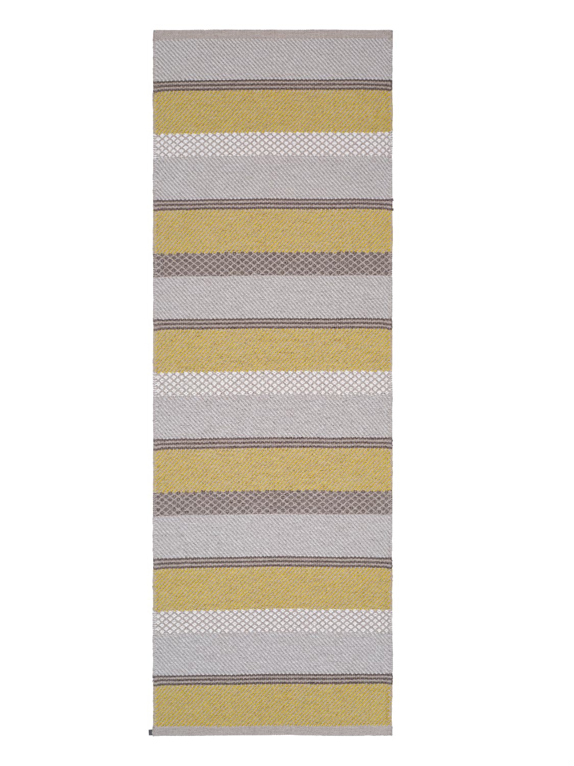 Plastmattor - Horredsmattan Mason (gul) (Storlek: 70 x 280 cm)
