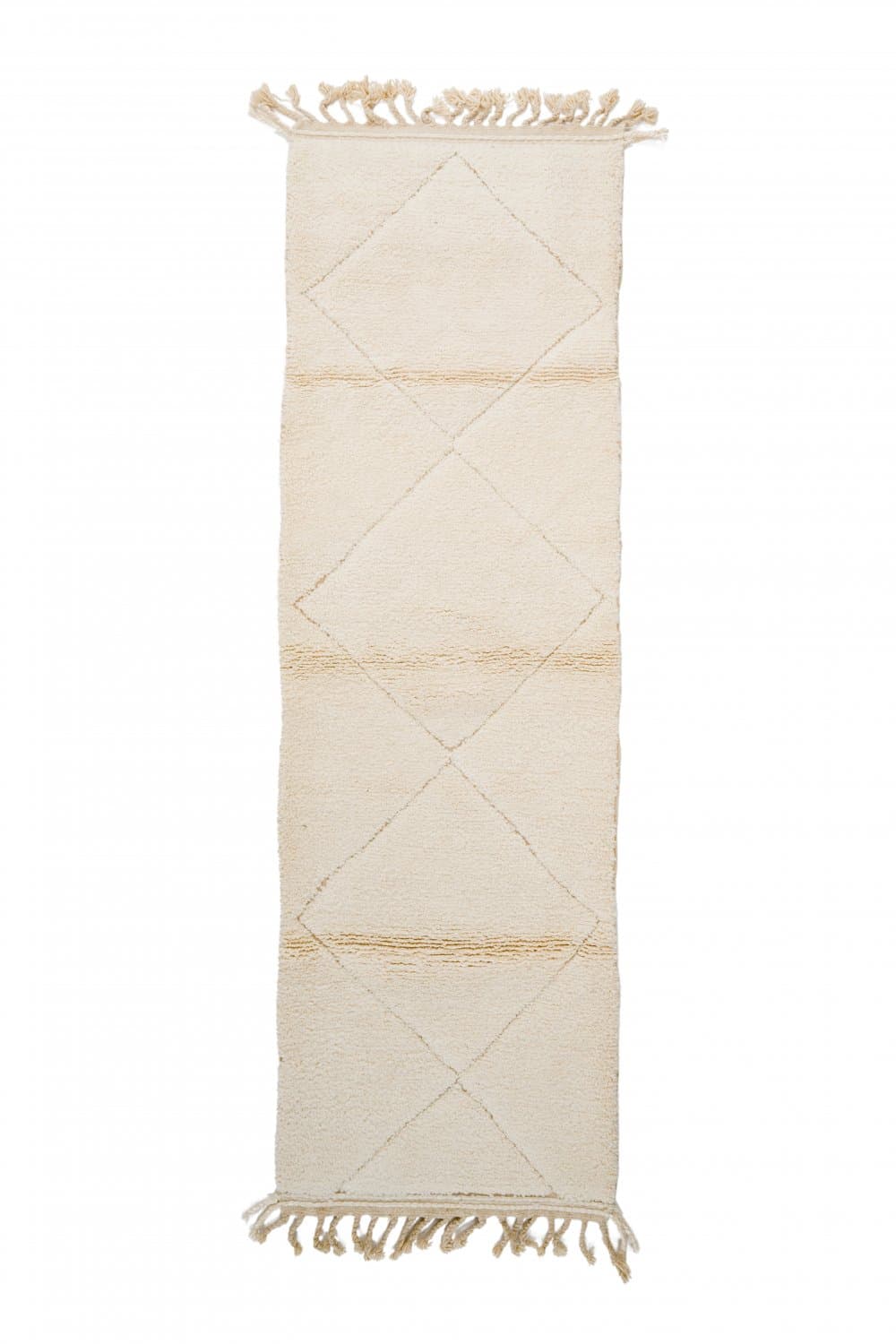 Kelimmatta Marockansk Beni Ourain 295 x 90 cm (Storlek: 295 x 90 cm)