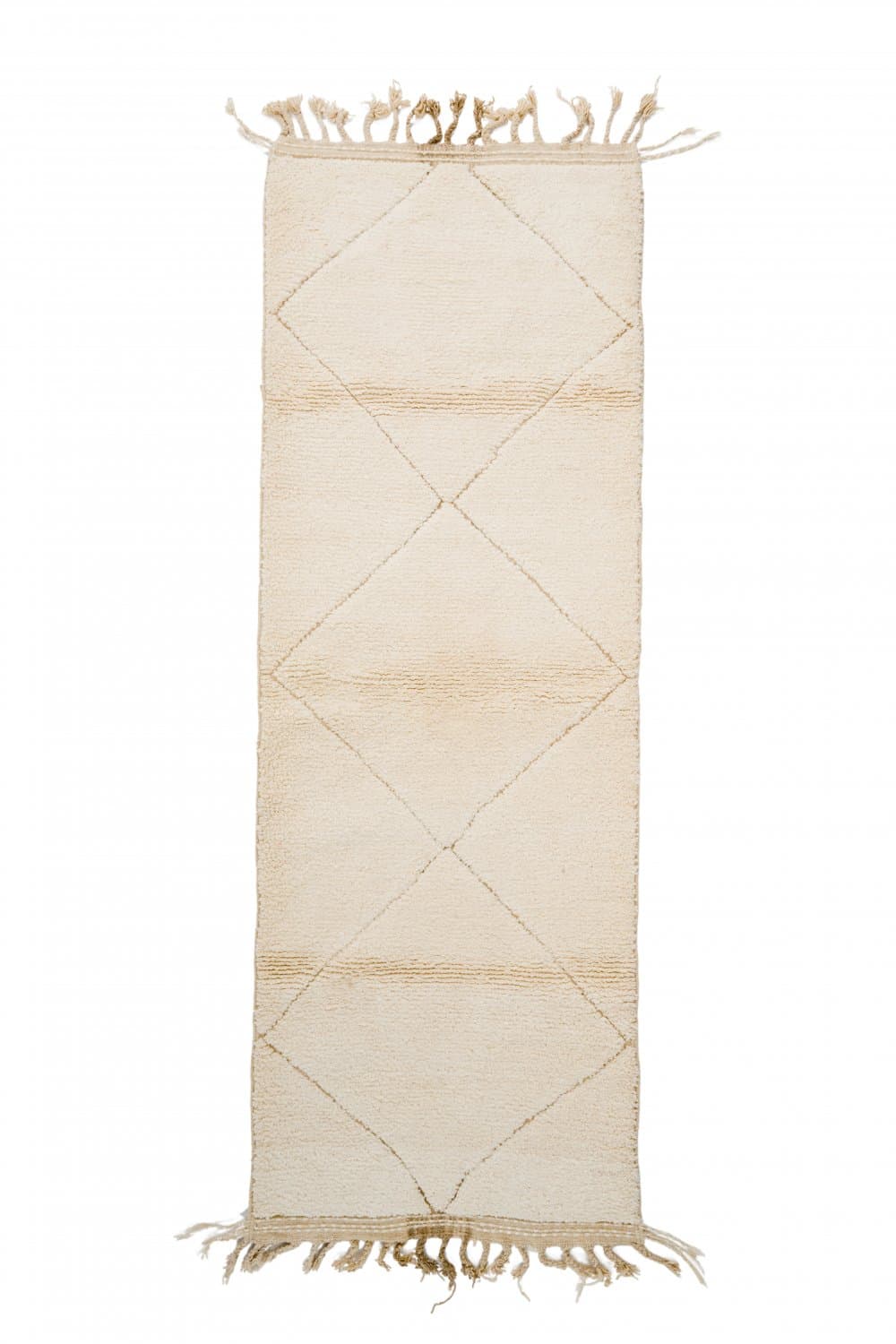 Kelimmatta Marockansk Beni Ourain 290 x 90 cm (Storlek: 290 x 90 cm)