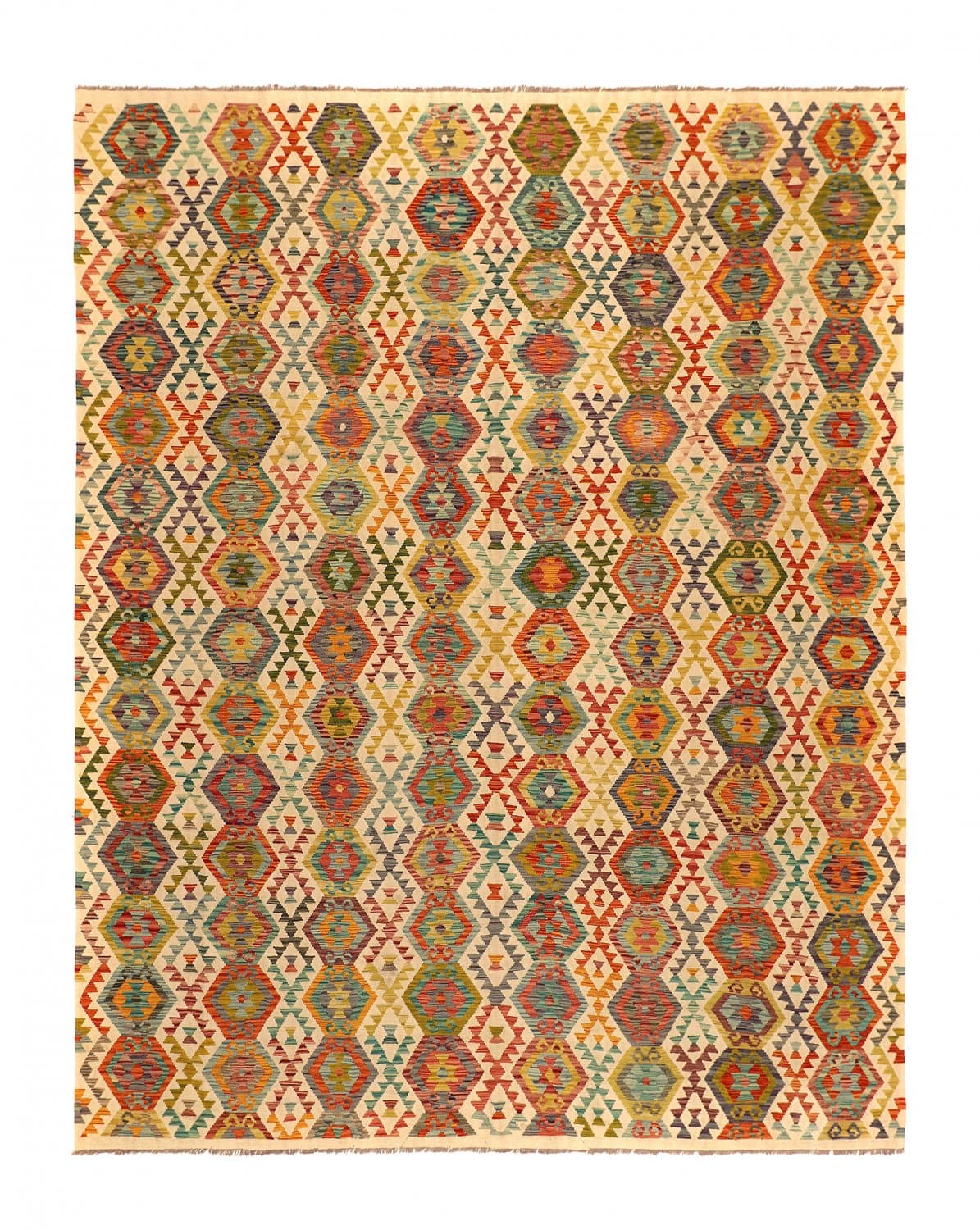 Orientalisk kelimmatta 392 x 308 cm (Storlek: 392 x 308 cm)