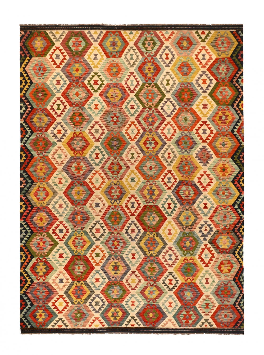 Orientalisk kelimmatta 430 x 309 cm (Storlek: 430 x 309 cm)