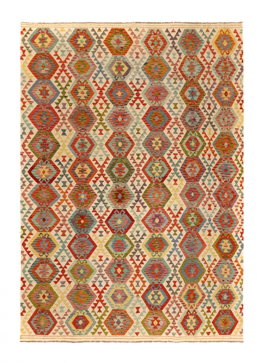 Orientalisk kelimmatta 431 x 305 cm (Storlek: 431 x 305 cm)