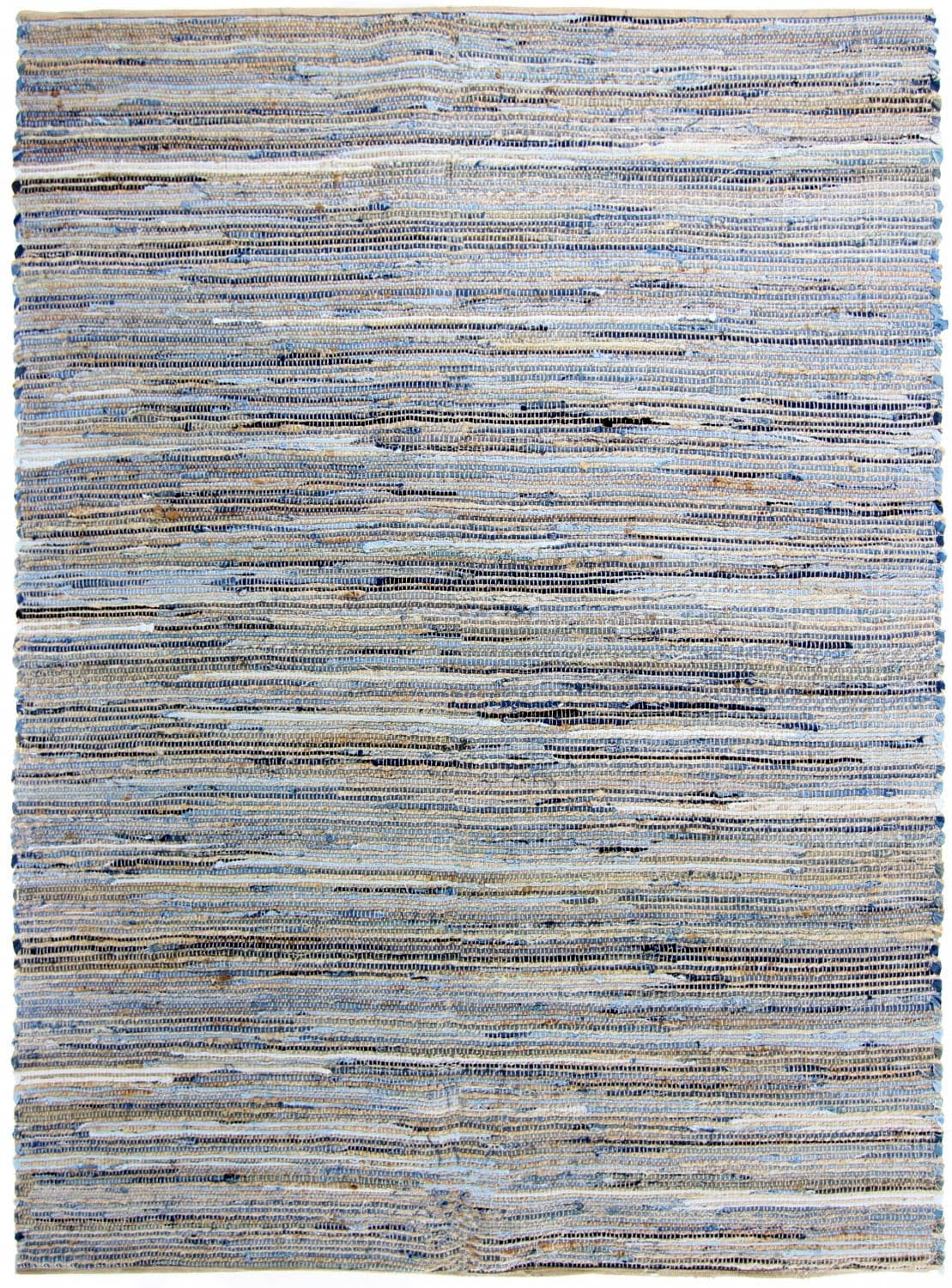 Trasmatta - Darsi (blå/beige) (Storlek: 60 x 120 cm)