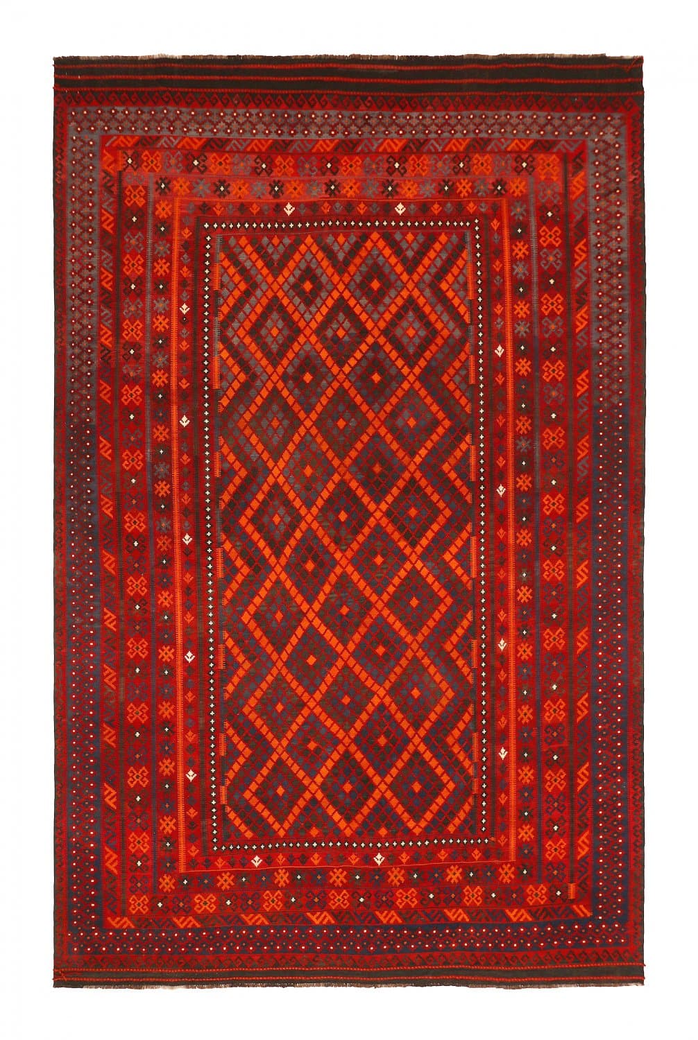 Orientalisk kelimmatta 410 x 269 cm (Storlek: 410 x 269 cm)