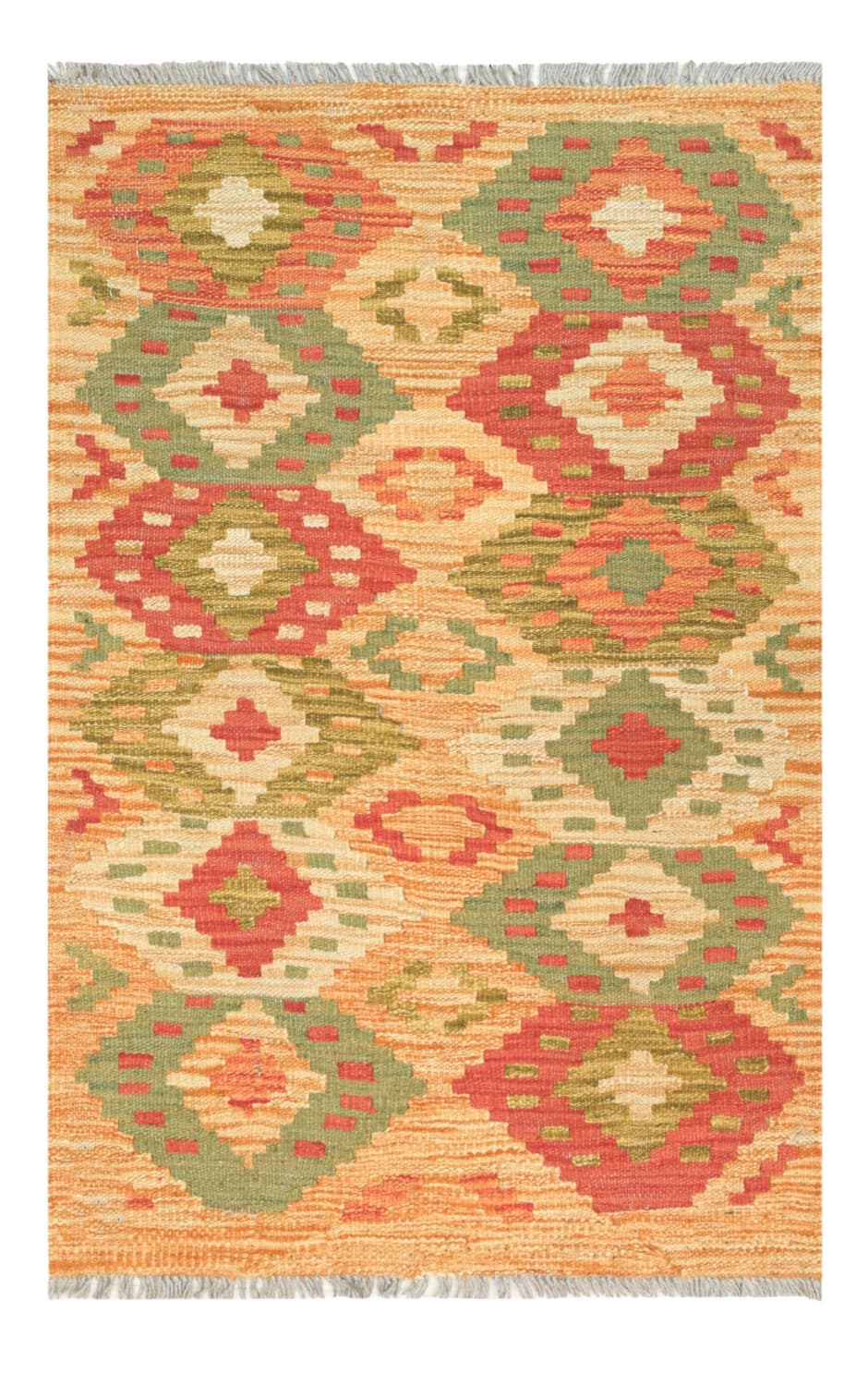 Orientalisk Matta - Vegi Kelim Hand Woven - 54 x 86 cm (Storlek: 54 x 86 cm)