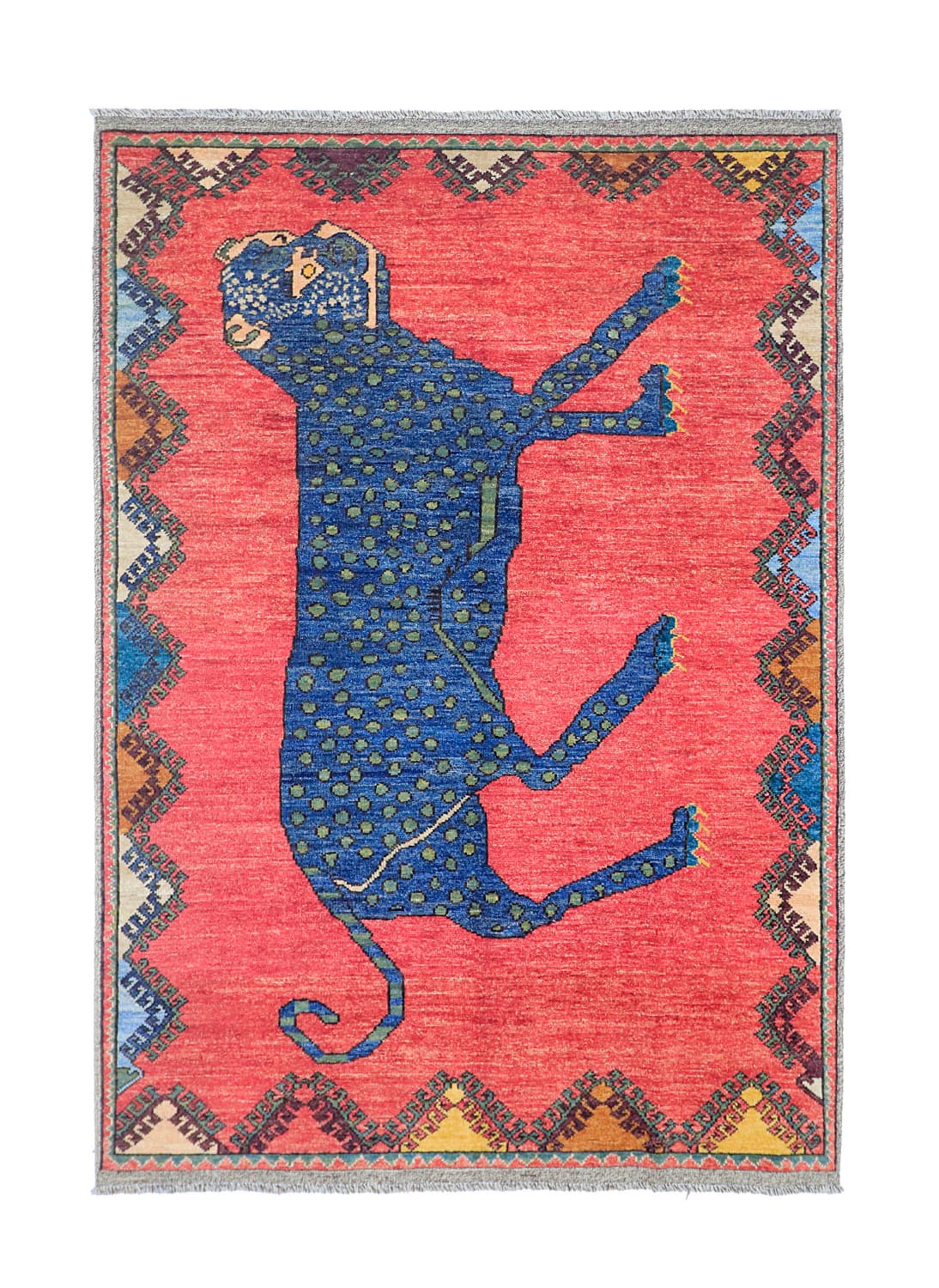 Orientalisk Matta - Tribal Hand Knotted - 152 x 222 cm (Storlek: 152 x 222 cm)