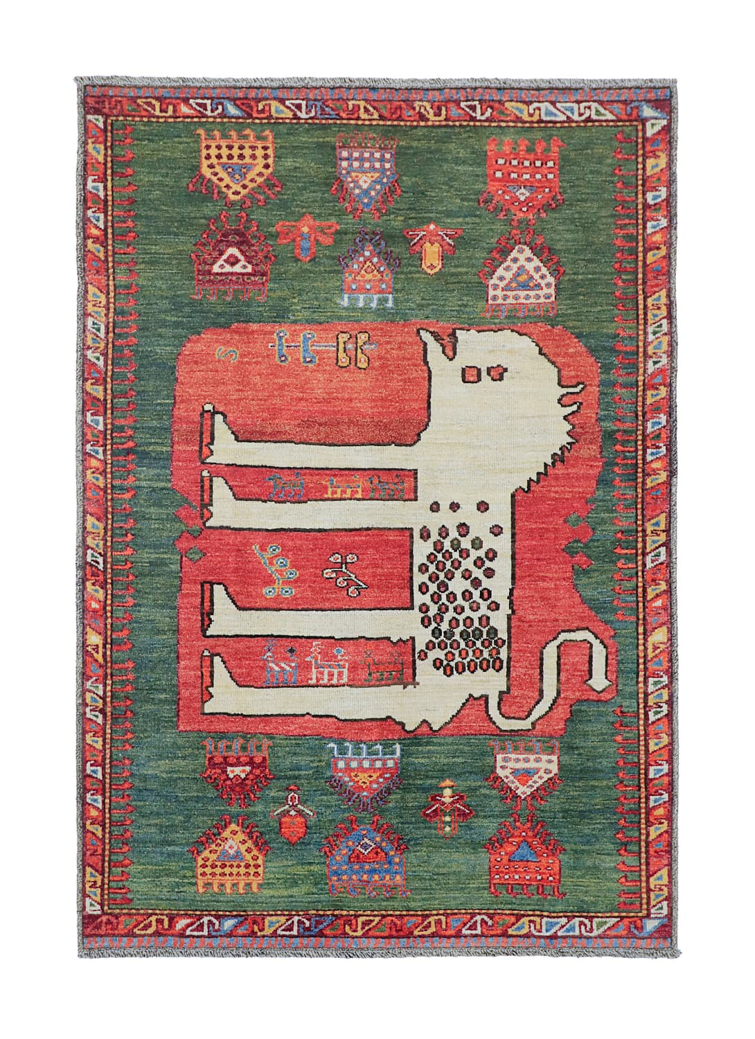 Orientalisk Matta - Tribal Hand Knotted - 149 x 211 cm (Storlek: 149 x 211 cm)