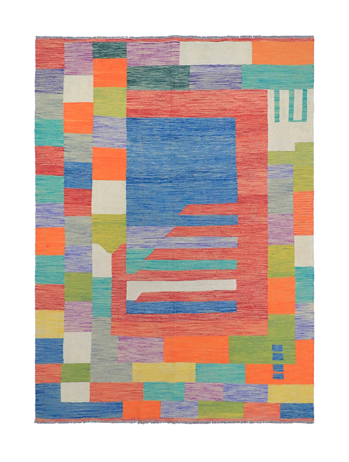 Orientalisk Matta - Kelim Hand Woven - 172 x 239 cm (Storlek: 172 x 239 cm)