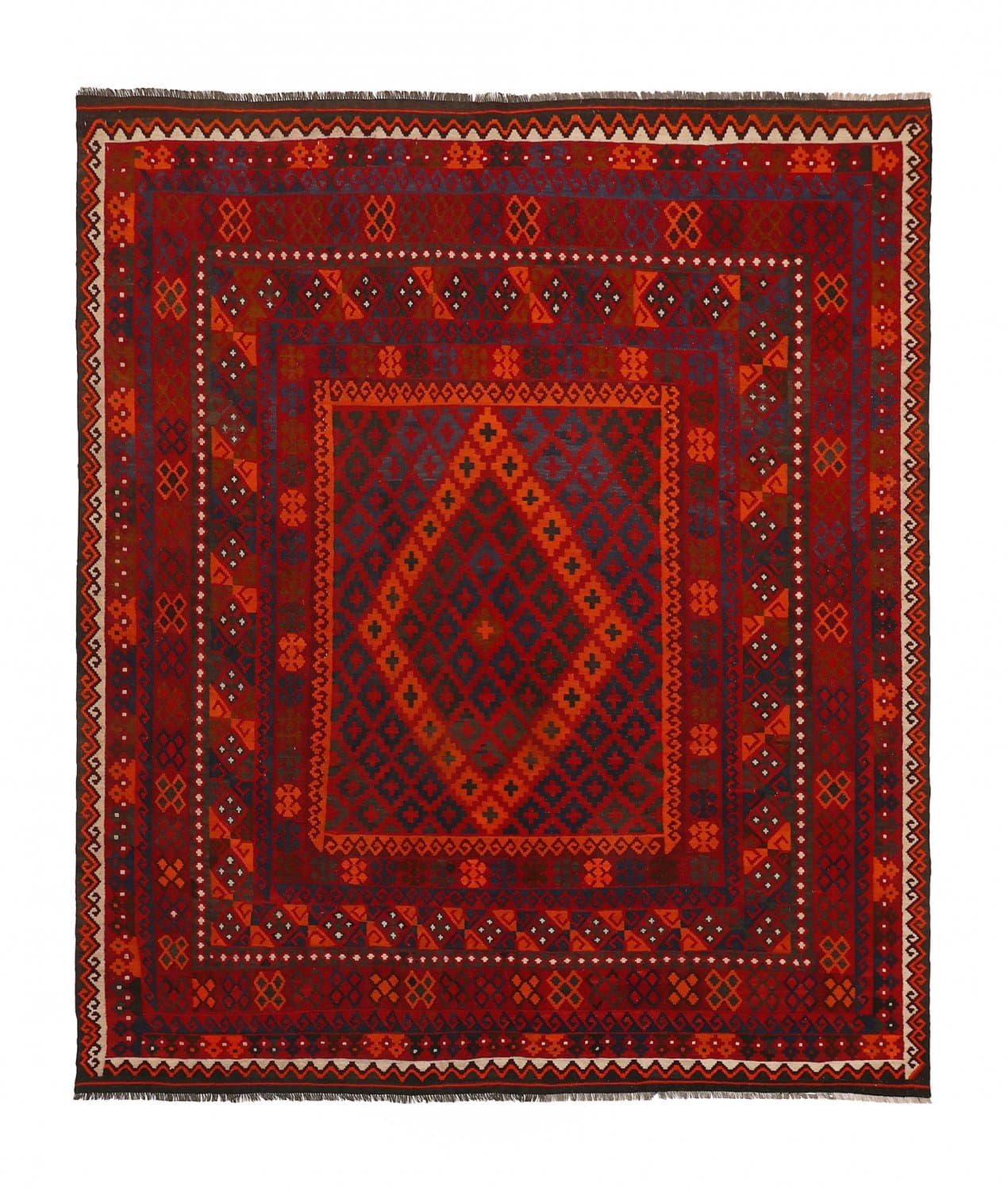Orientalisk kelimmatta 294 x 253 cm (Storlek: 294 x 253 cm)