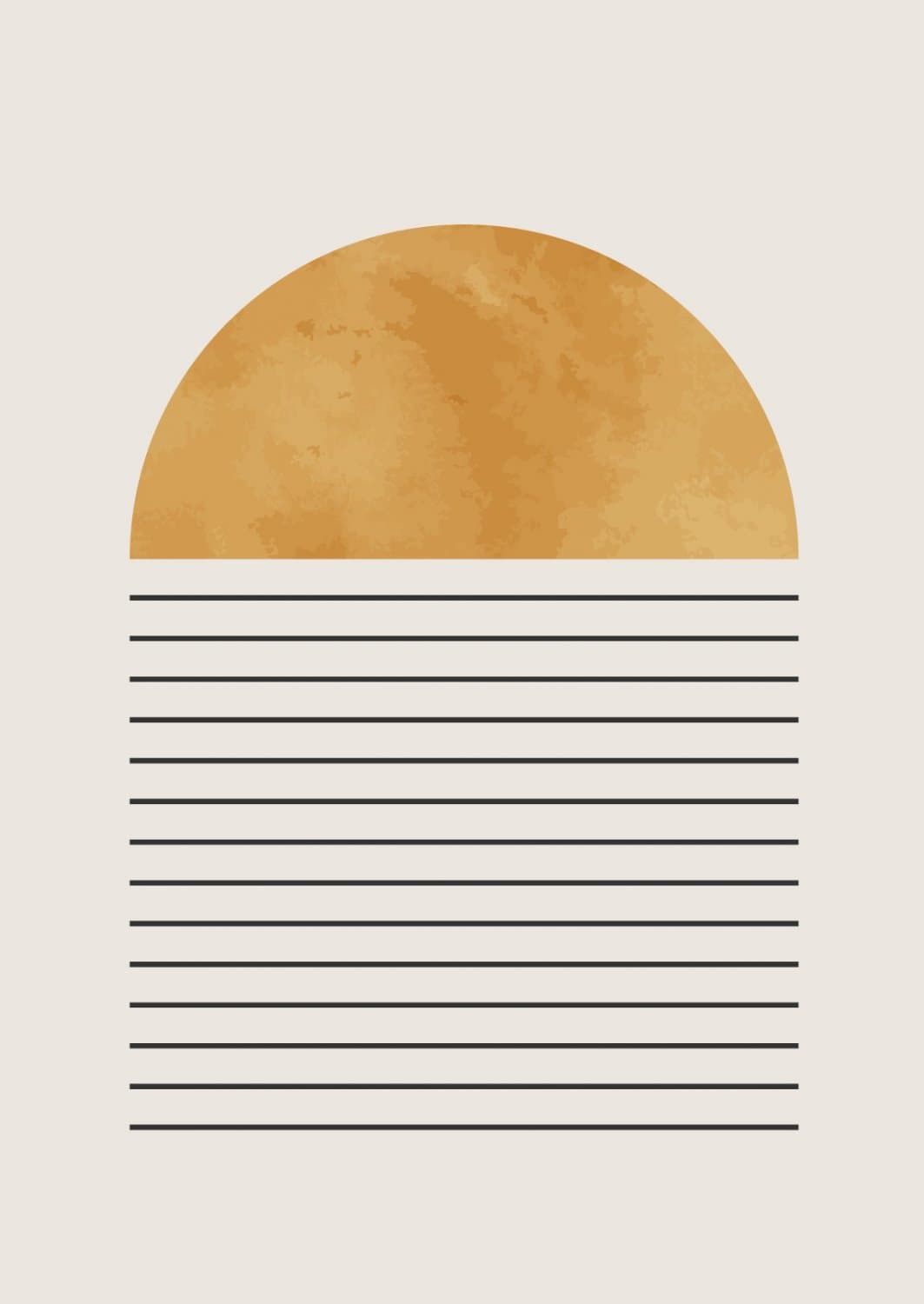 Wiltonmatta - Quintin (beige/svart/orange) (Storlek: 200 x 280 cm)