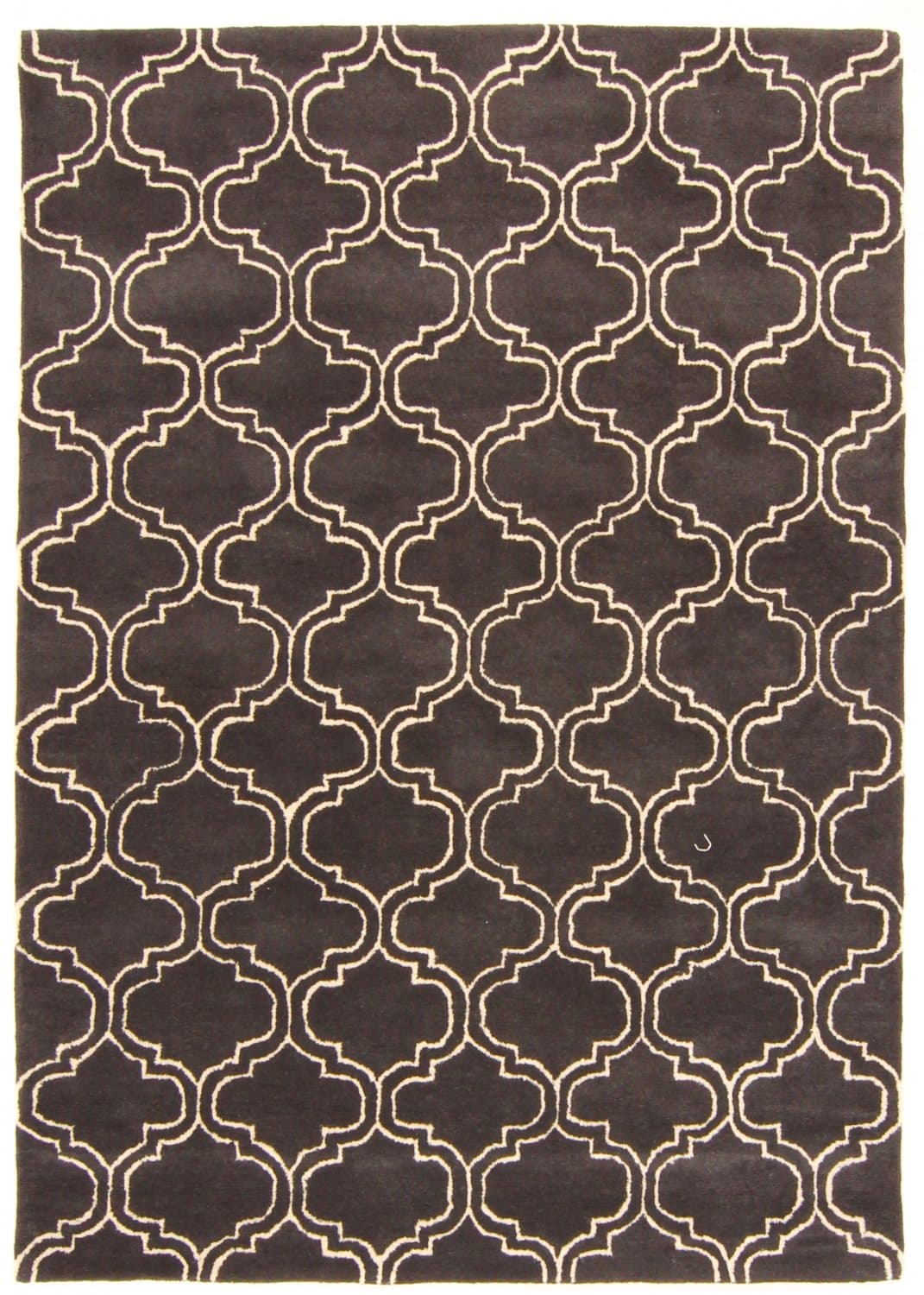 Ullmatta - Korinth (mörkgrå) (Storlek: 160 x 230 cm)