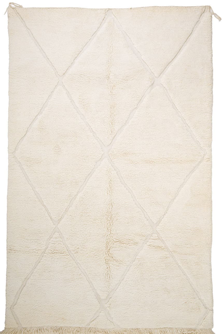 Kelimmatta Marockansk Beni Ourain 200 x 325 cm (Storlek: 200 x 325 cm)