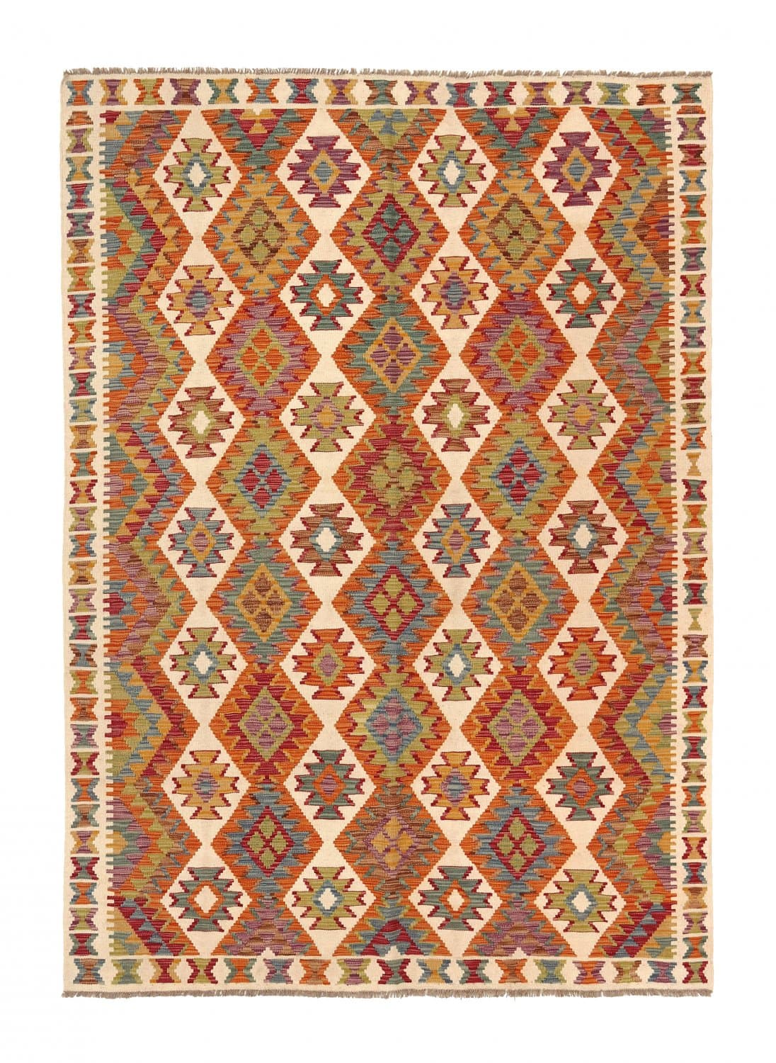 Orientalisk kelimmatta 252 x 177 cm (Storlek: 252 x 177 cm)