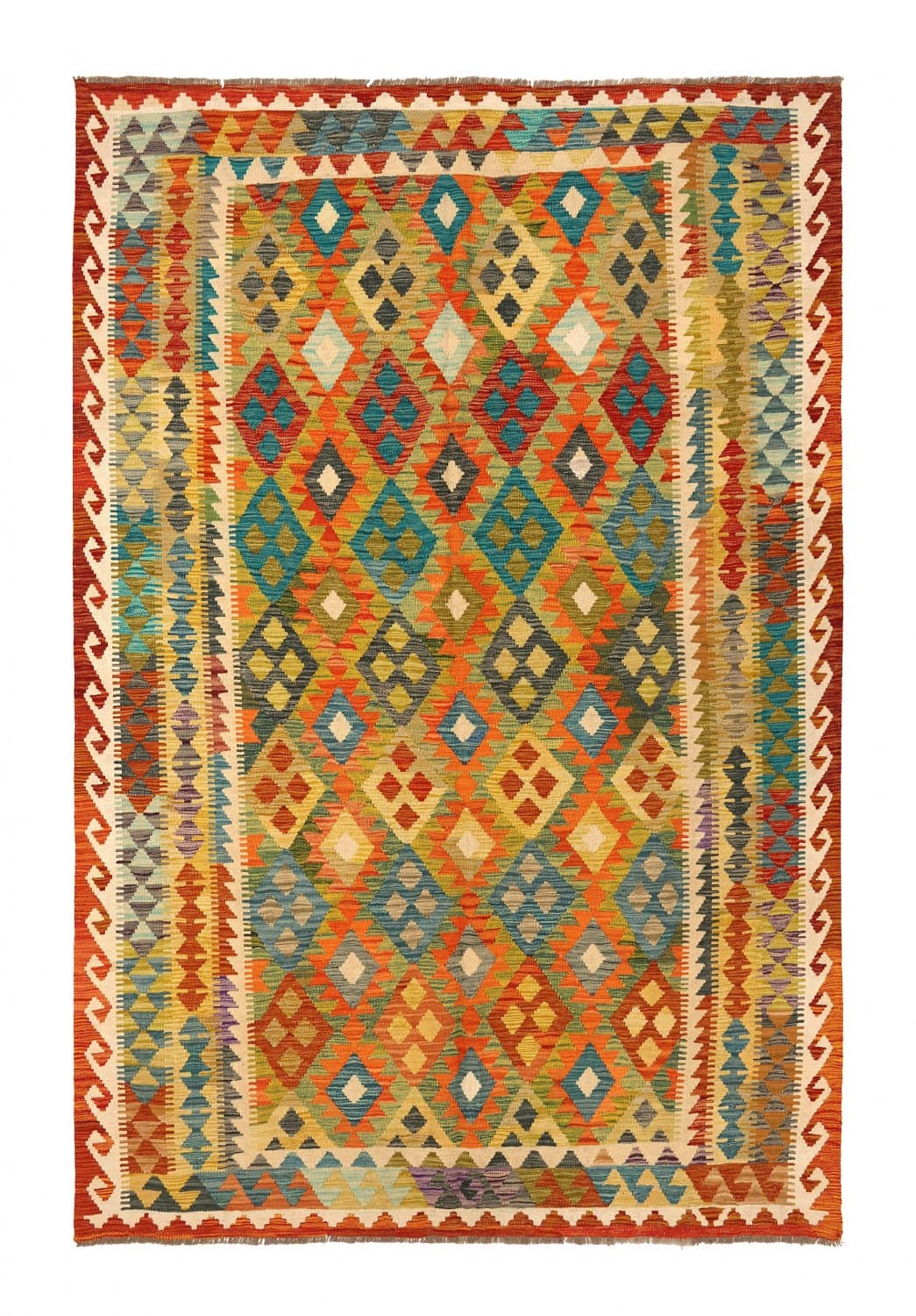 Orientalisk kelimmatta 302 x 201 cm (Storlek: 302 x 201 cm)