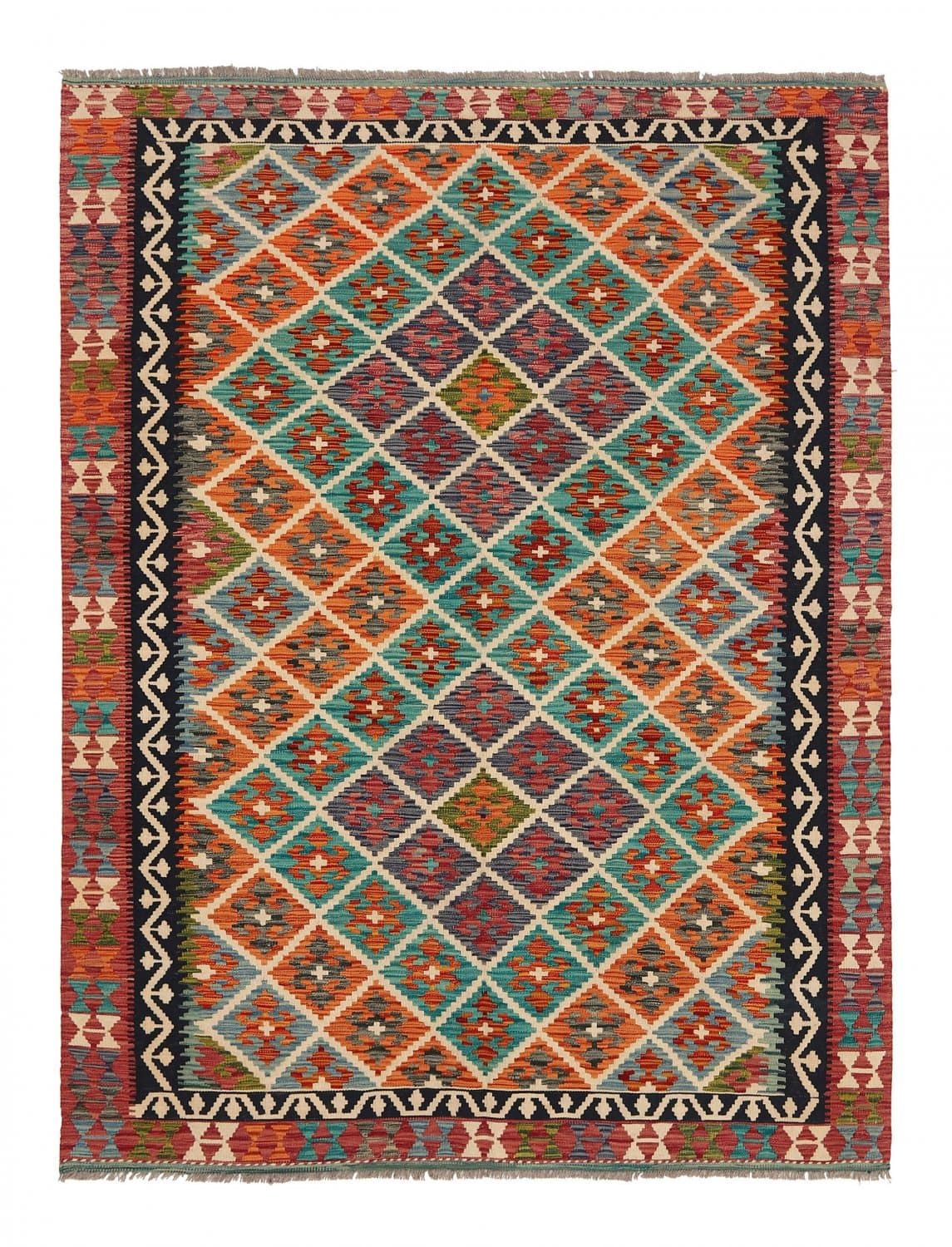 Orientalisk kelimmatta 242 x 181 cm (Storlek: 242 x 181 cm)