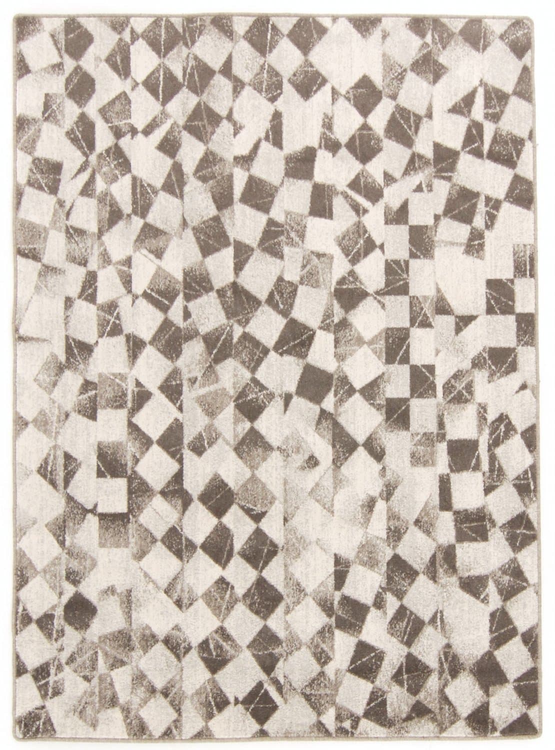 Ullmatta - Kallatis (svartvit) (Storlek: 200 x 280 cm)