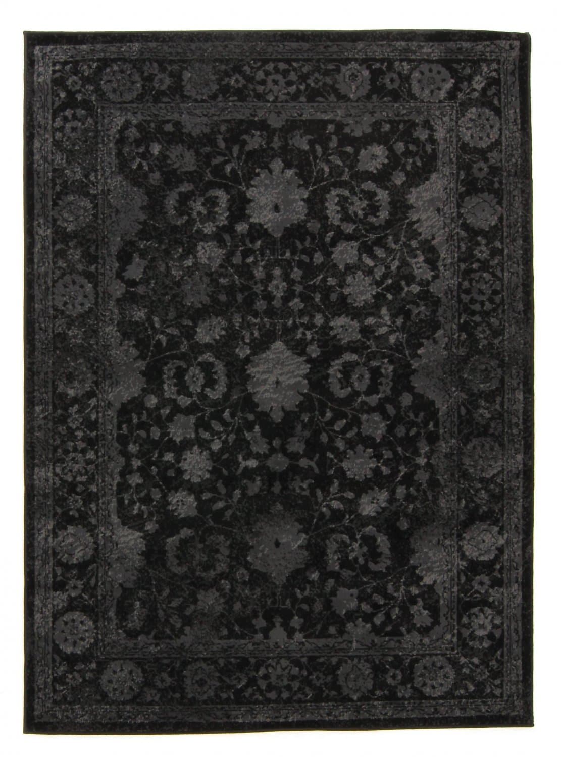 Wiltonmatta - Peking Majestic (svart) (Storlek: 200 x 290 cm)