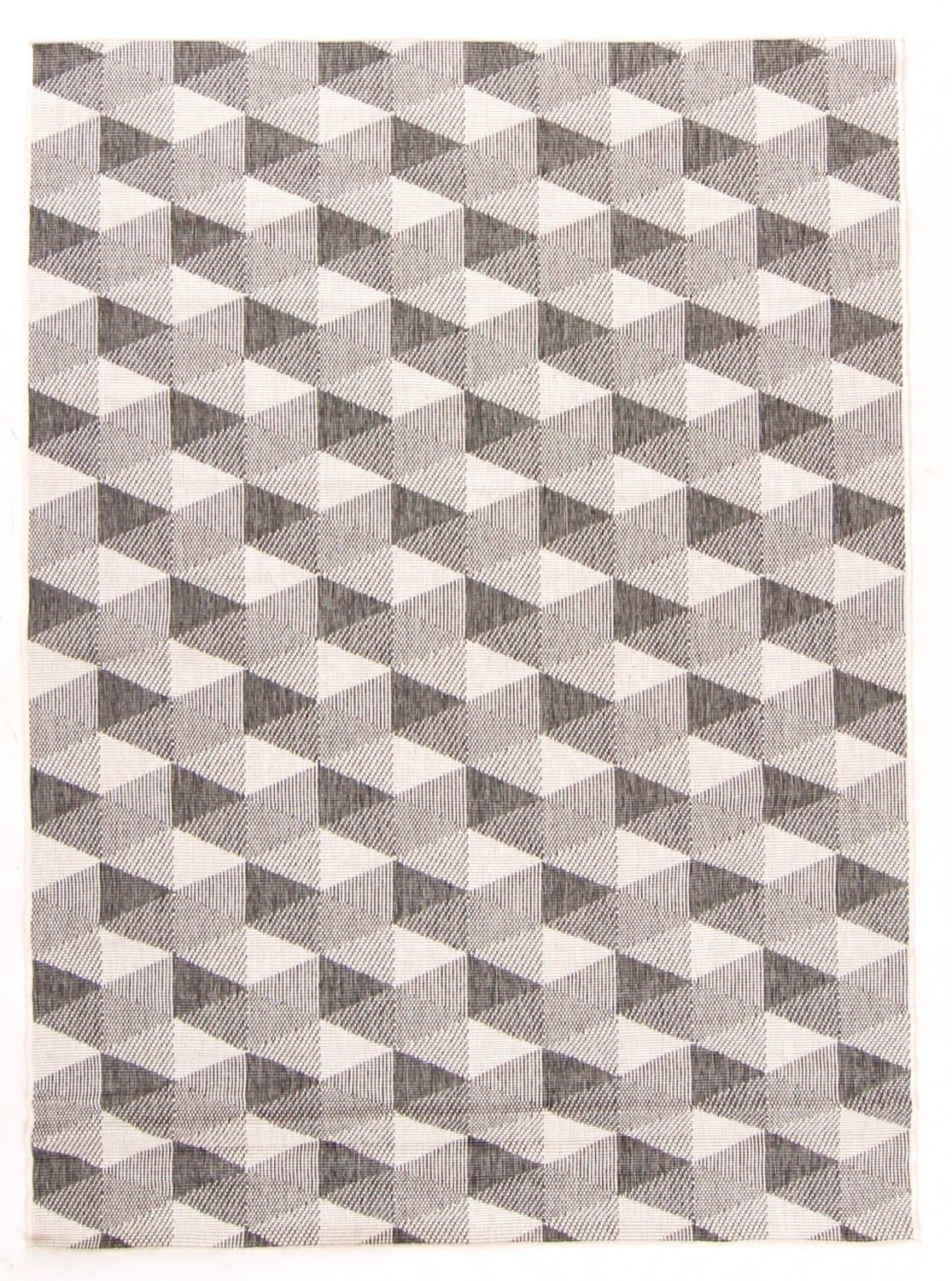 Inomhus- utomhusmatta - Brussels Pattern (grå) (Storlek: 200 x 290 cm)