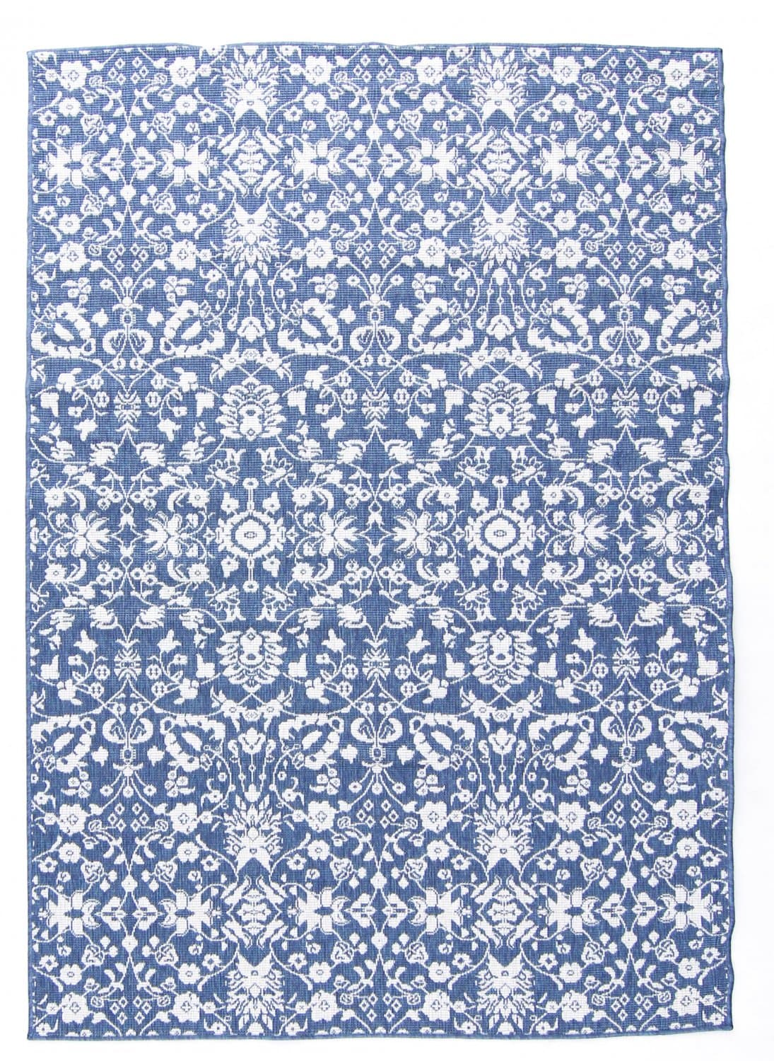 Inomhus- utomhusmatta - Brussels Ocean (blå) (Storlek: 80 x 150 cm)