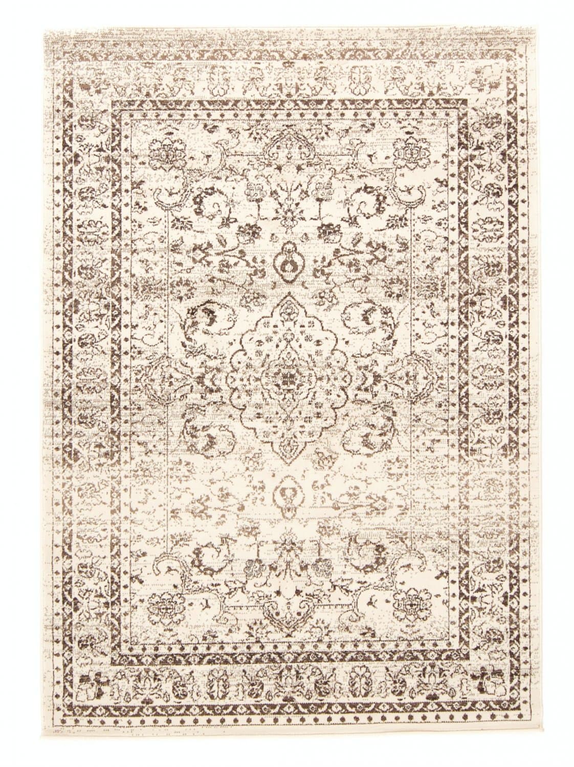Wiltonmatta - Peking Noble (vit) (Storlek: 140 x 200 cm)