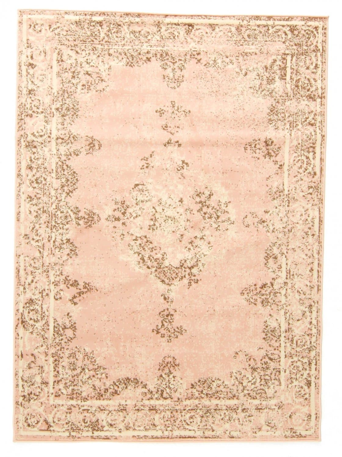 Wiltonmatta - Peking (rosa) (Storlek: 200 x 290 cm)